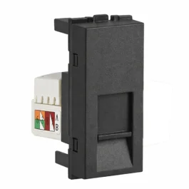 Havells Apogee Computer Jack RJ-45 With Cat6-1M Grey