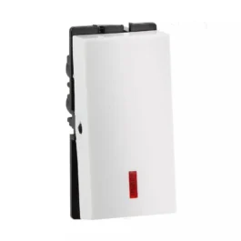Havells Fabio 16A One Way Switch With Indicator White