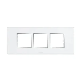 Havells Fabio Frameio Chrome Bezel Modular Combined Sheet 6M White