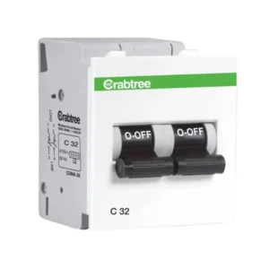 Havells Crabtree Verona Mini MCB DP 'C' White