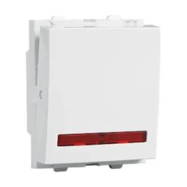 Havells Crabtree Verona DP Switch With Indicator 2M 32A White