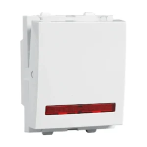 Havells Crabtree Verona DP Switch With Indicator 2M 32A White