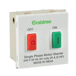 Havells Crabtree Signia Motor Starter 25A White