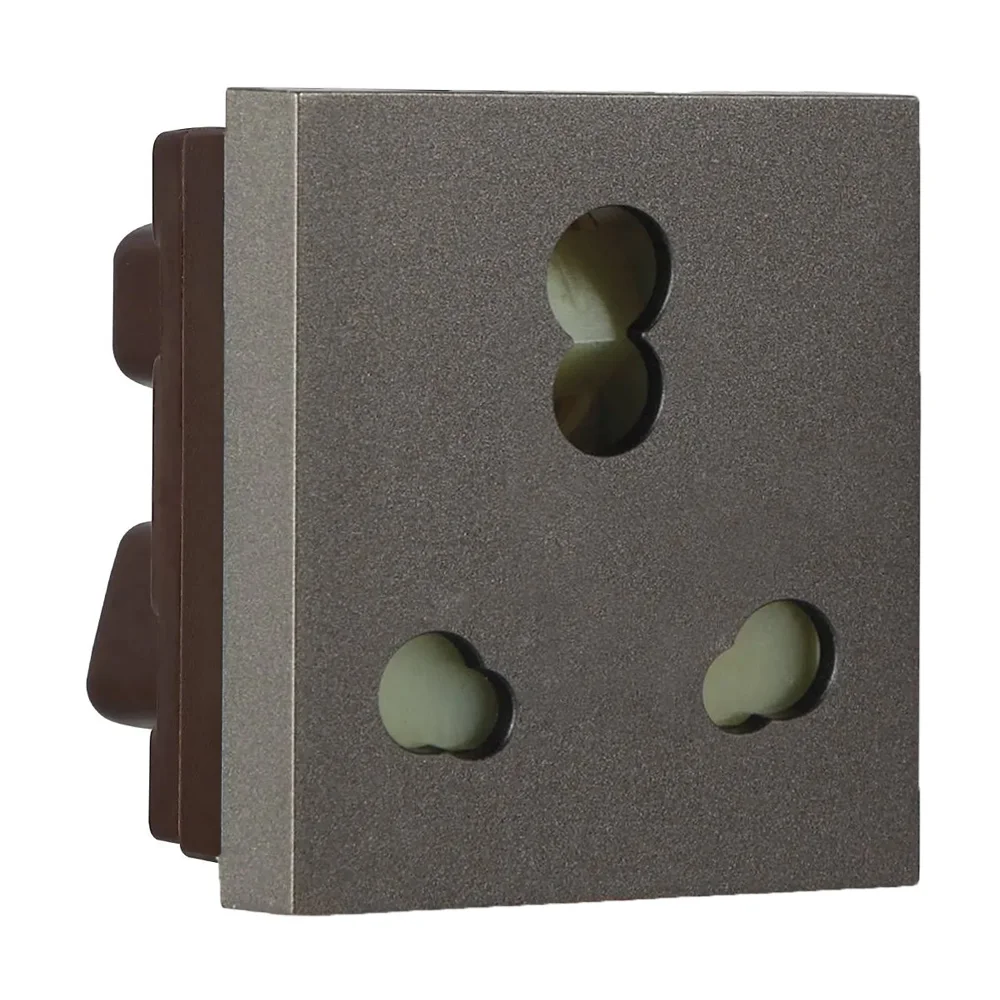 Havells Apogee 3 Pin Socket 16A Grey