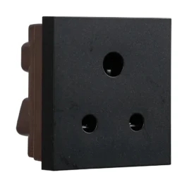 Havells Apogee 3 Pin Socket 6A Black