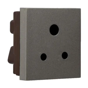Havells Apogee 3 Pin Socket 6A Grey