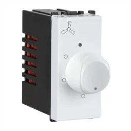 Havells Crabtree Signia Fan Regulator 4 Step 1M White