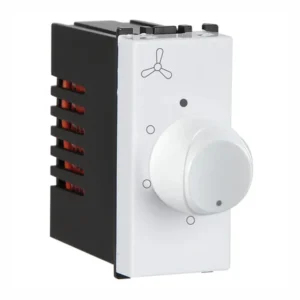 Havells Crabtree Signia Fan Regulator 4 Step 1M White