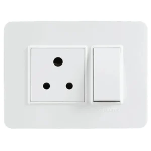 Havells Crabtree Signia Modular Combined Plate 12M White