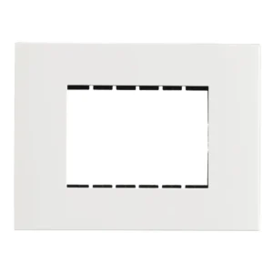 Havells Apogee Plastic Slim Modular Combined Plate 3M White