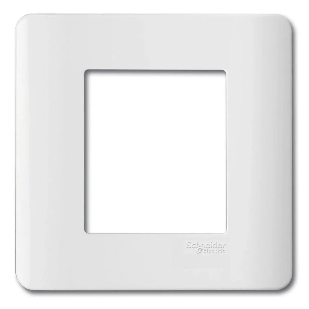 Schneider ZENcelo Modular Combined Plate 2M White