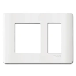 Schneider ZENcelo Modular Combined Plate 3M White