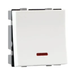 Reo Elegant 32A DP Switch With Indicator White