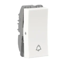 Reo Elegant 6A Bell Push Switch White