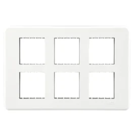 Reo Elegant Modular Combined Plate 12M White