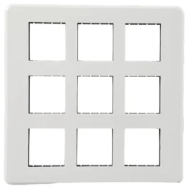 Reo Elegant Modular Combined Plate 18M White