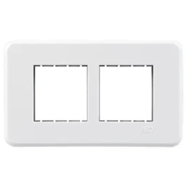 Reo Elegant Modular Combined Plate 4M White