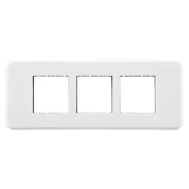 Reo Elegant Modular Combined Plate 6M White