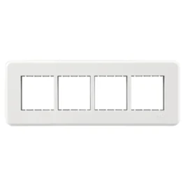 Reo Elegant Modular Combined Plate 8M Horizontal White