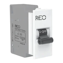 Reo Bliss Mini MCB SP 25A White