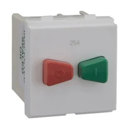 LK Englaze Motor Starter 25A 2M White