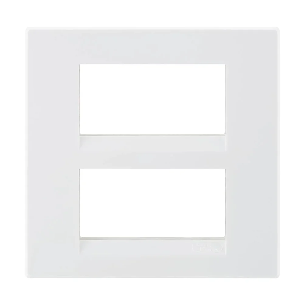 LK Englaze Modular Combined Plate Square 8M Snow White